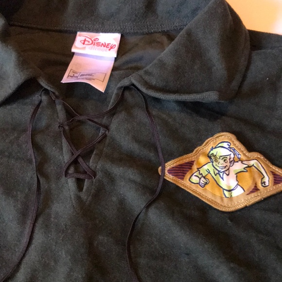 COPY - Disney Peter Pan costume top! Great condition - Picture 5 of 6